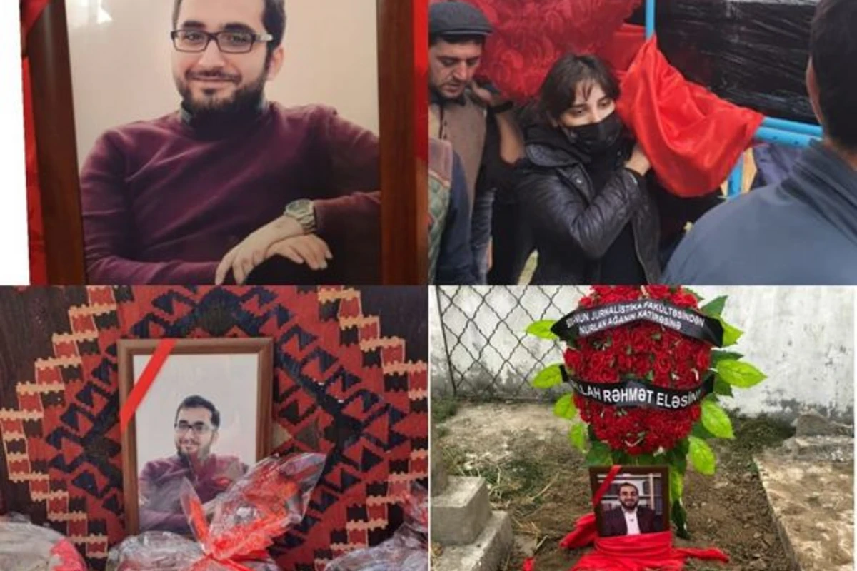 Koronavirusdan vəfat edən jurnalist dəfn olundu - FOTO Koronavirusdan vəfat edən jurnalist dəfn olundu - FOTO