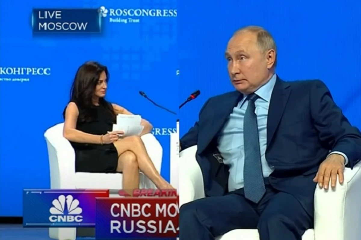 Putindən amerikalı jurnalistə ŞOK sözlər: gözəl qadındır... - VİDEO Putindən amerikalı jurnalistə ŞOK sözlər: gözəl qadındır... - VİDEO