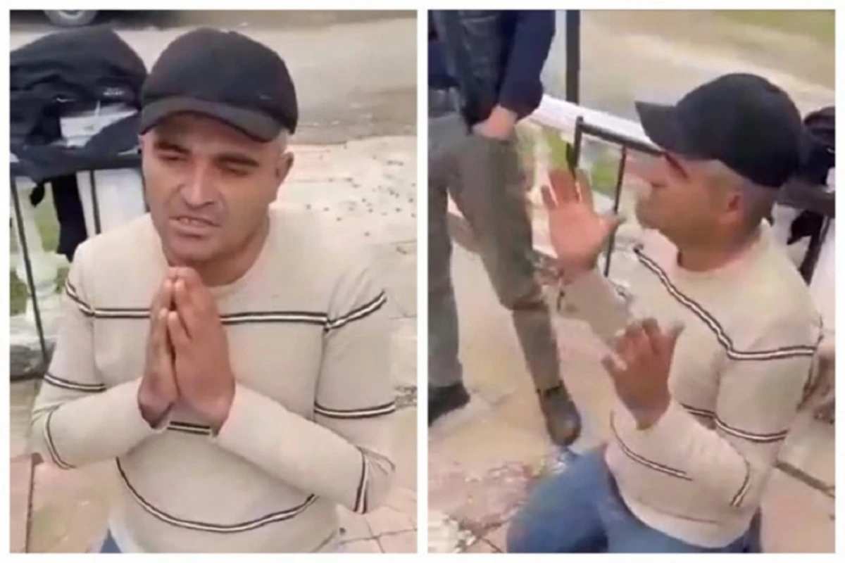 Polis qəbiristanlıqda döyülən şəxslə bağlı açıqlama yaydı