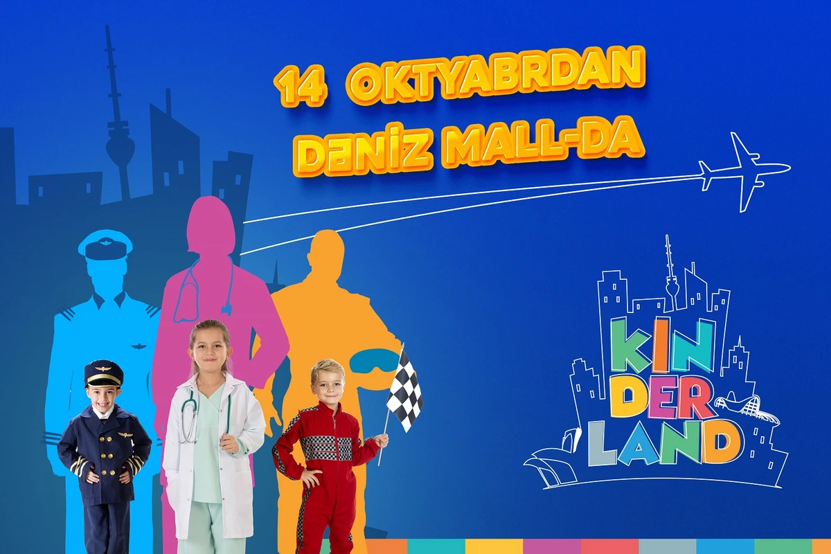 Valideynlərə MÜJDƏ - Uşaqların xoşbəxt olacağı məkan “Kinderland” artıq Bakıda - FOTO Valideynlərə MÜJDƏ - Uşaqların xoşbəxt olacağı məkan “Kinderland” artıq Bakıda - FOTO