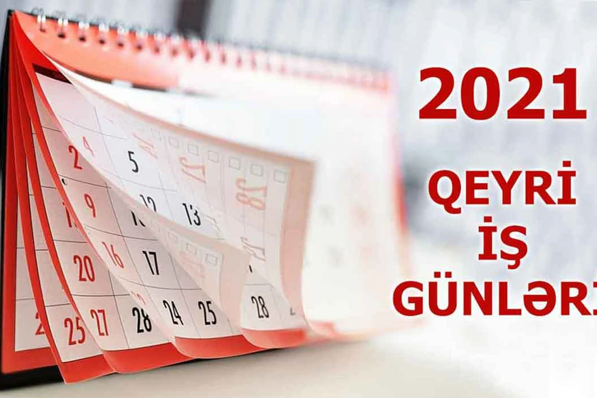 Qeyri-iş günləri ilə bağlı RƏSMİ AÇIQLAMA - FOTO