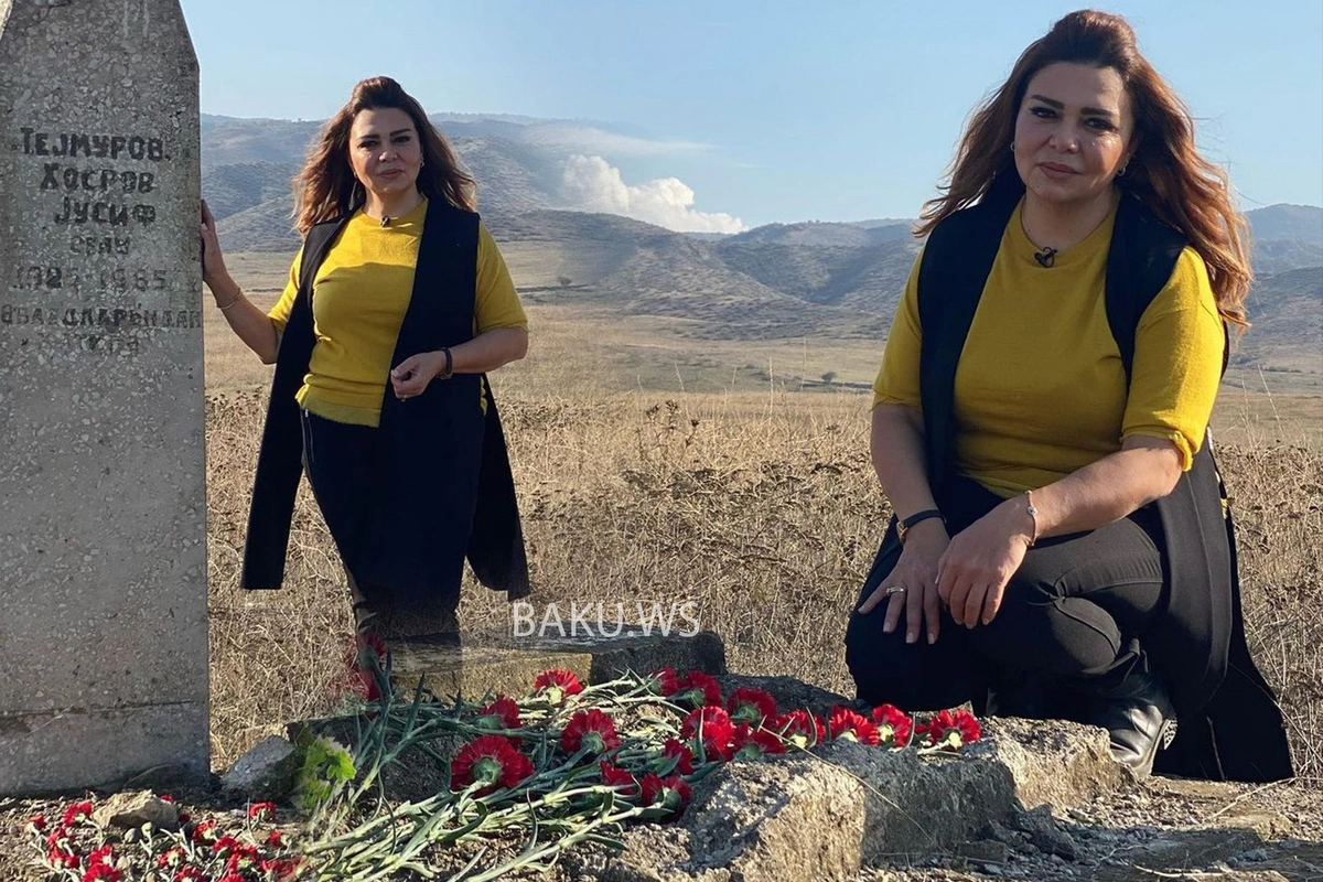 Xalq artisti 28 il sonra atası və bacısının qəbrini ziyarət etdi - FOTO