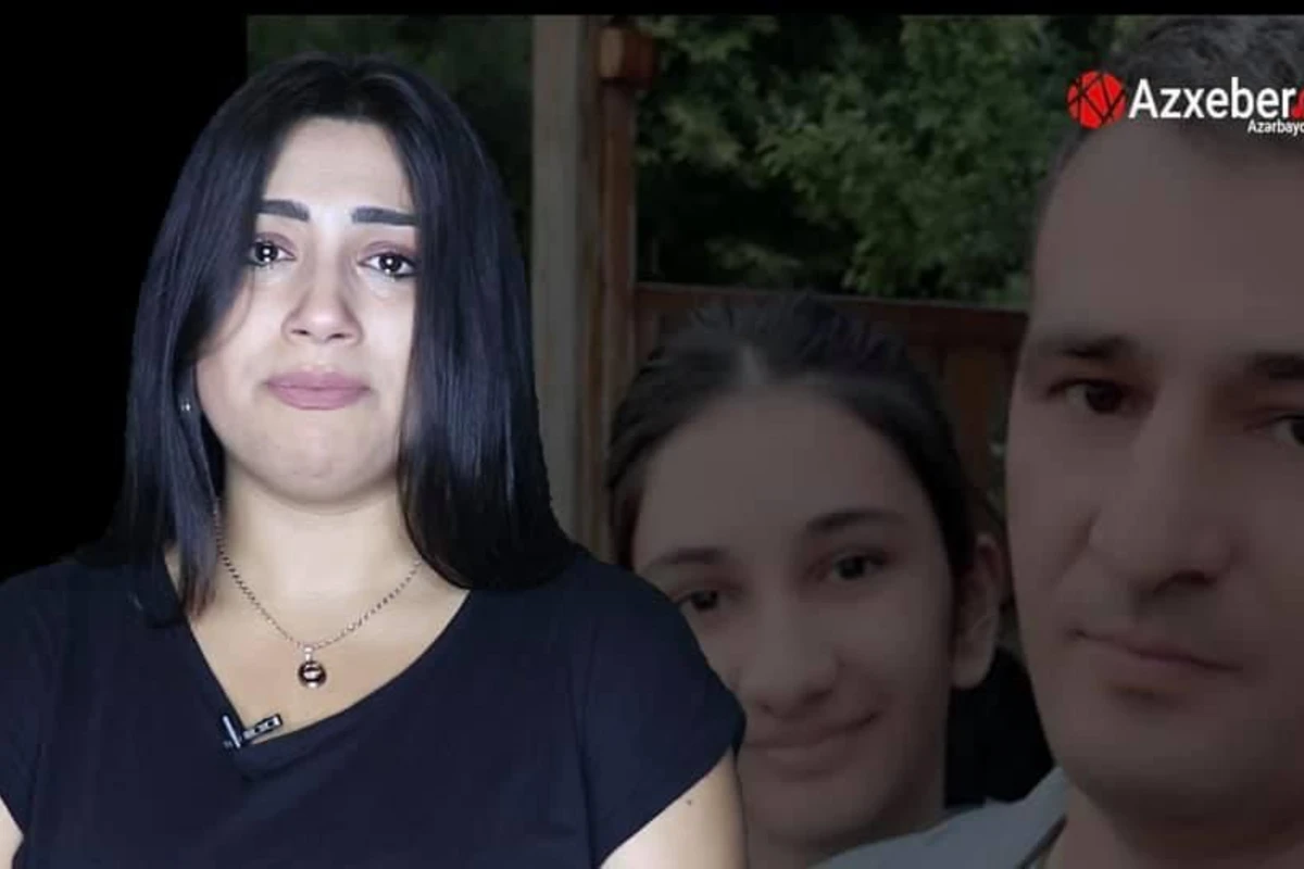 Şəhid qızı hər kəsi ağlatdı - VİDEO