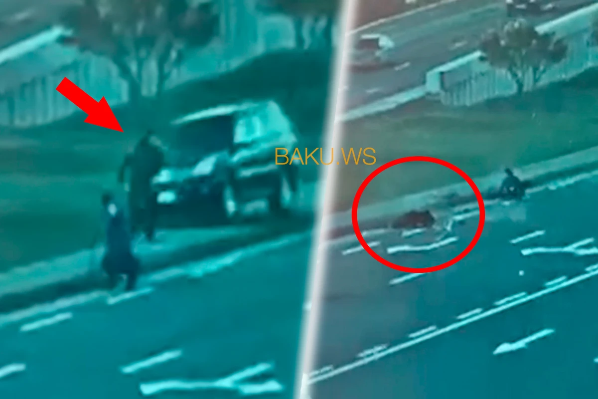 Bakıda Prado polisi vurub öldürdü - HADİSƏ ANI