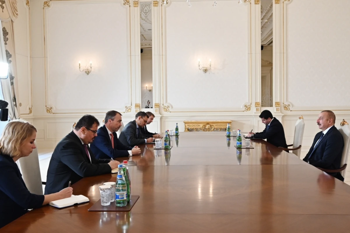Prezident Avropa İttifaqının xüsusi nümayəndəsini qəbul edib - FOTO