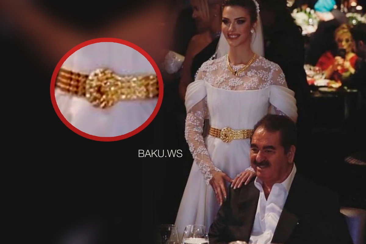 İbrahim Tatlısesin gəlininə bağışladığı qızıl kəmərin qiyməti açıqlandı - FOTO