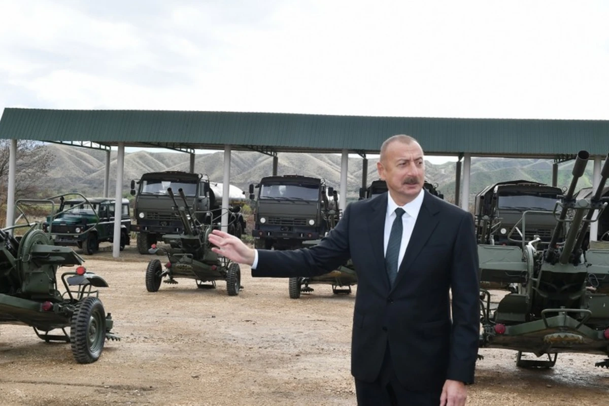 DSX-nin İran və Ermənistanla sərhəddə yaradılan yeni hərbi hissəsi müasir silahlarla təchiz edilib
