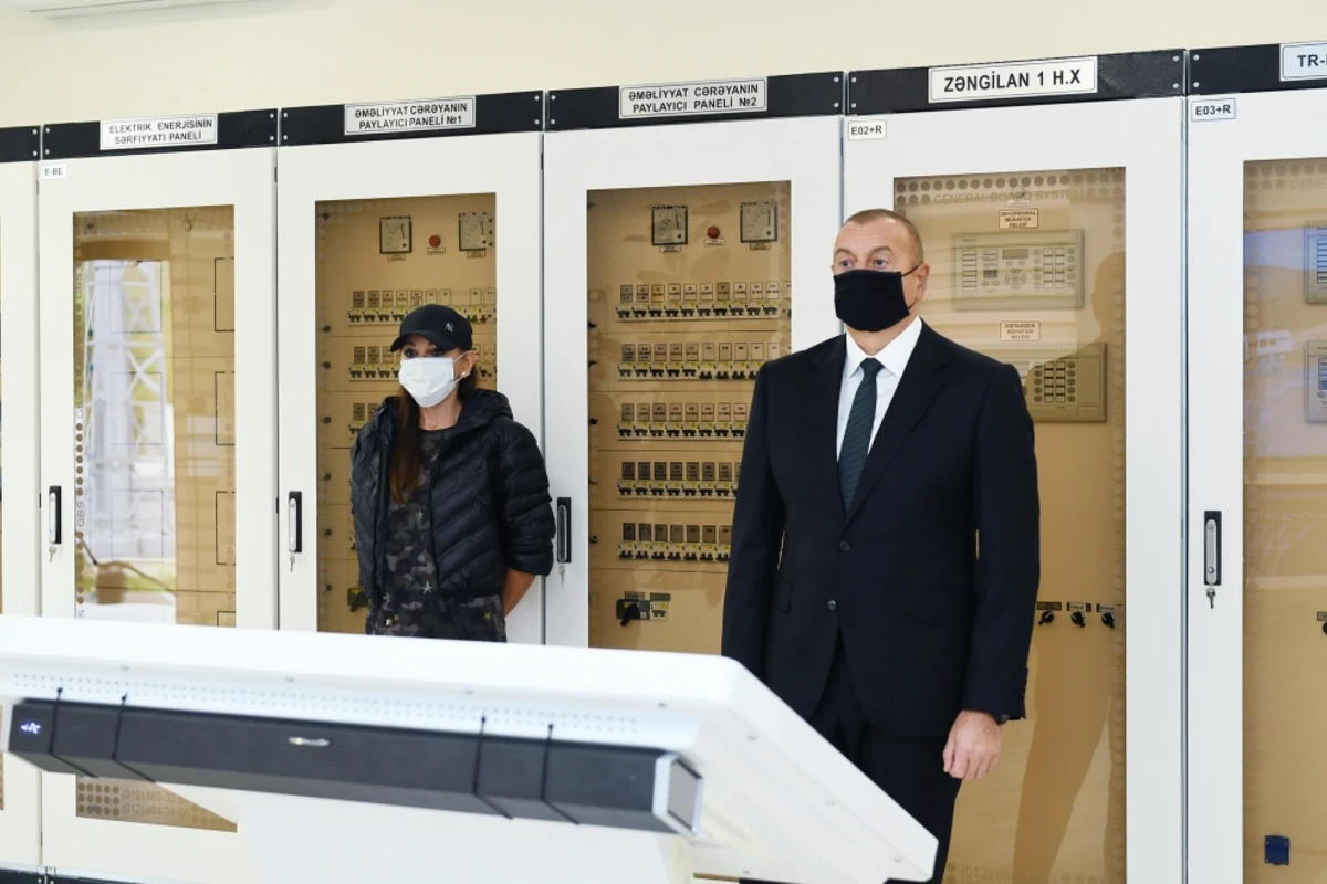 İlham Əliyev və Mehriban Əliyeva “Zəngilan” yarımstansiyasının açılışında iştirak edib - YENİLƏNİB - FOTO İlham Əliyev və Mehriban Əliyeva “Zəngilan” yarımstansiyasının açılışında iştirak edib - YENİLƏNİB - FOTO