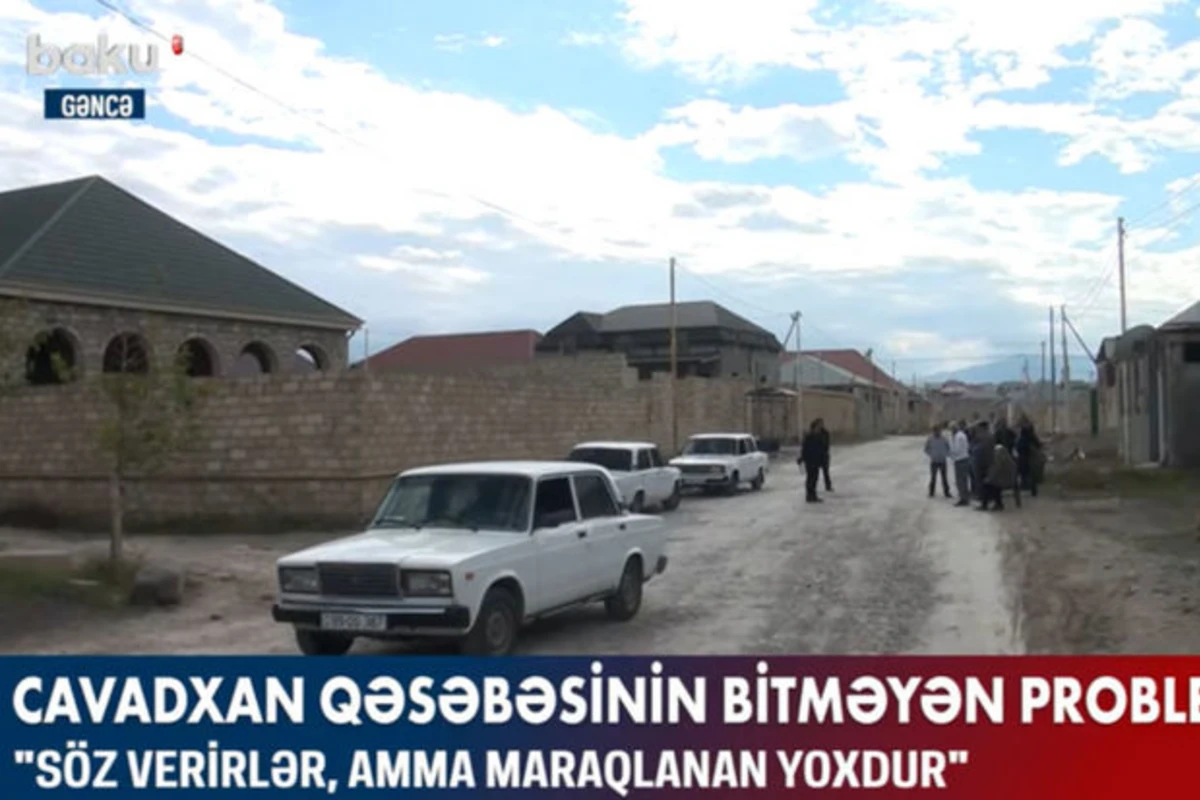 Cavadxan qəsəbəsinin bitməyən problemləri – VİDEO