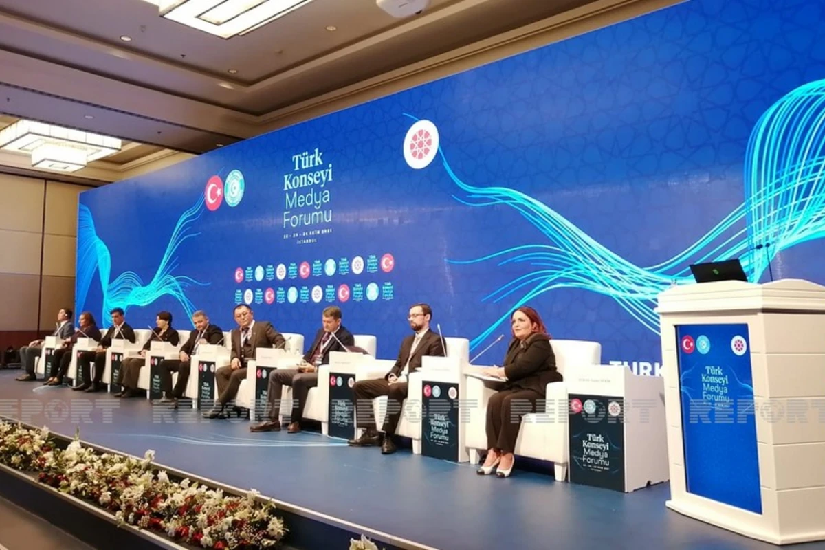 Türk Şurasının mediaforumunda Birlikdən doğan Zəfər: Qarabağ mövzusunda panel keçirilib - FOTO