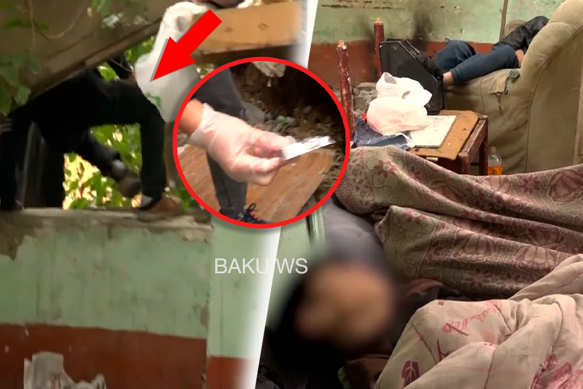 Yasamalda narkotik yuvasında maddələrin qanunsuz dövriyyəsi ilə məşğul olan şəxslər SAXLANILDI - FOTO/VİDEO