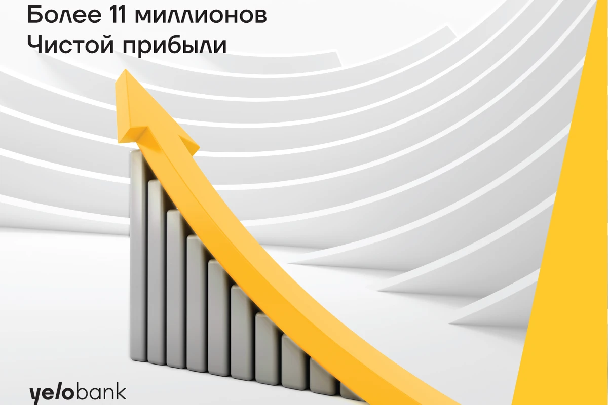 Чистая прибыль Yelo Bank превысила 11 миллионов