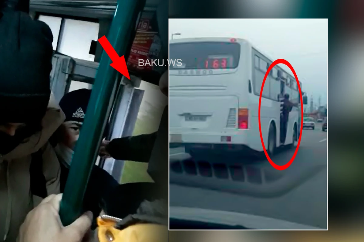 Заявление BNA в связи с опасным вождением маршрутного автобуса в Баку - ВИДЕО