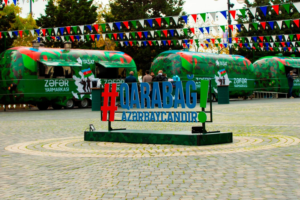 Bakıda Zəfər  yarmarkasına start verilib - FOTO/VİDEO
