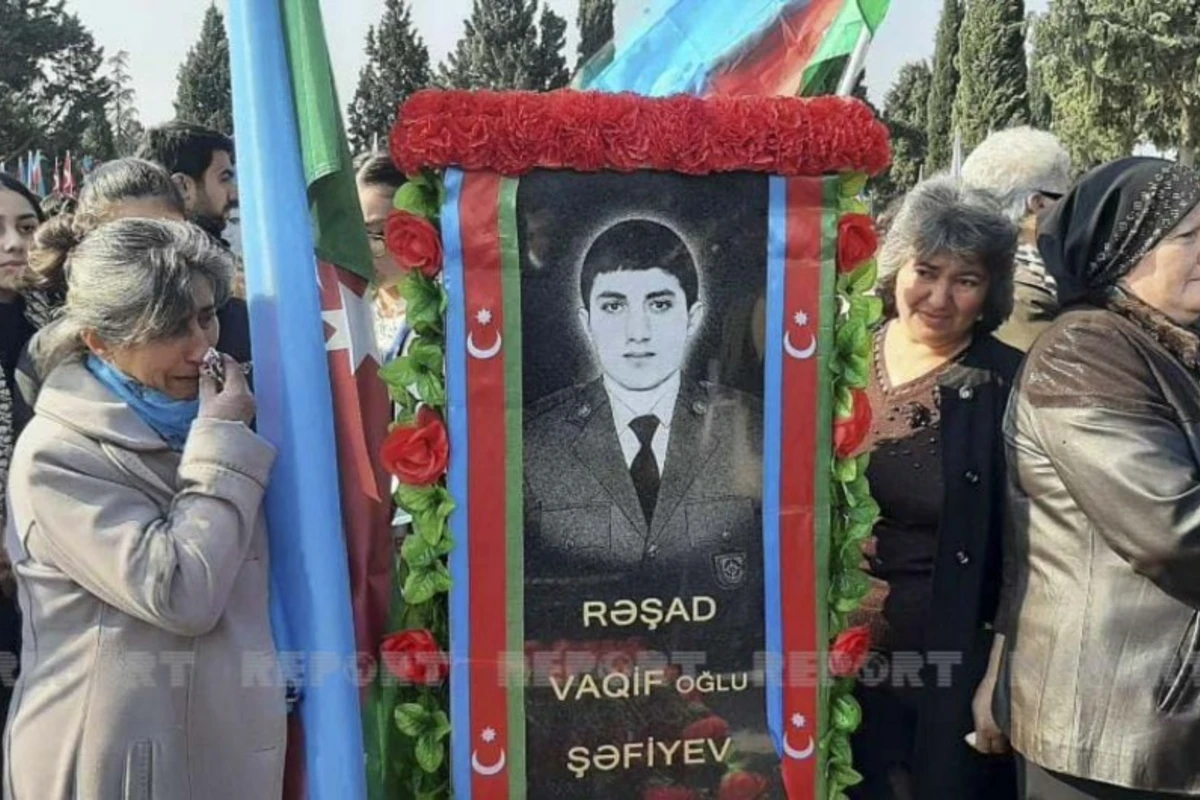 Gəncədə şəhid Rəşad Şəfiyevin anım mərasimi keçirilib