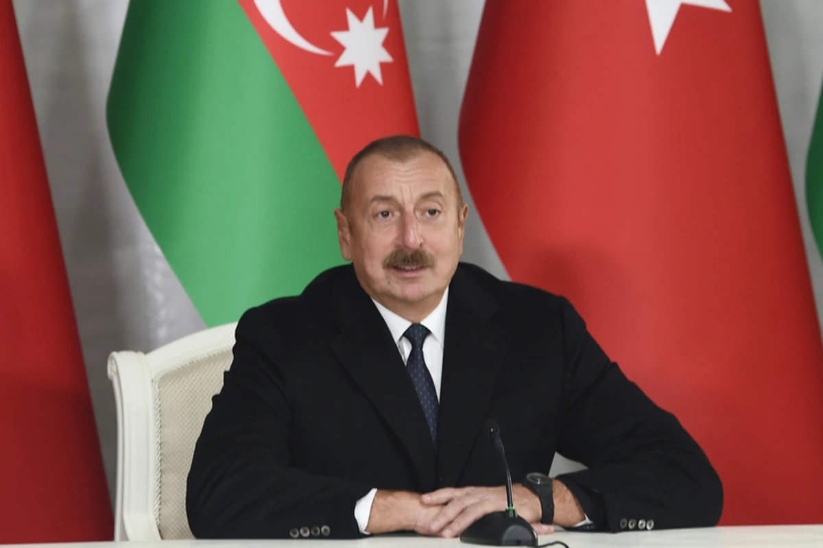 İlham Əliyevdən Zəngəzur dəhlizi ilə bağlı paylaşım - FOTO