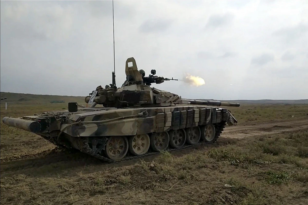 Танковые подразделения выполнили боевые стрельбы - ВИДЕО