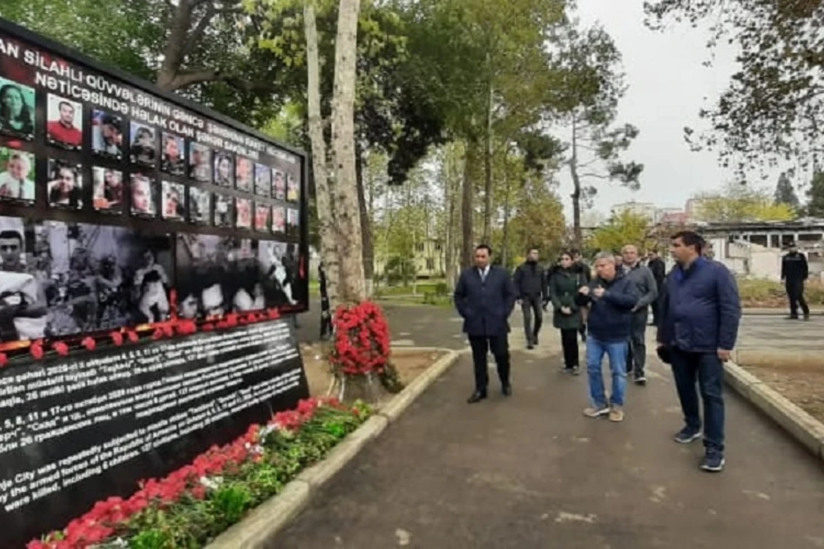 Brazilyalı millət vəkili raket düşən əraziyə baş çəkib - FOTO
