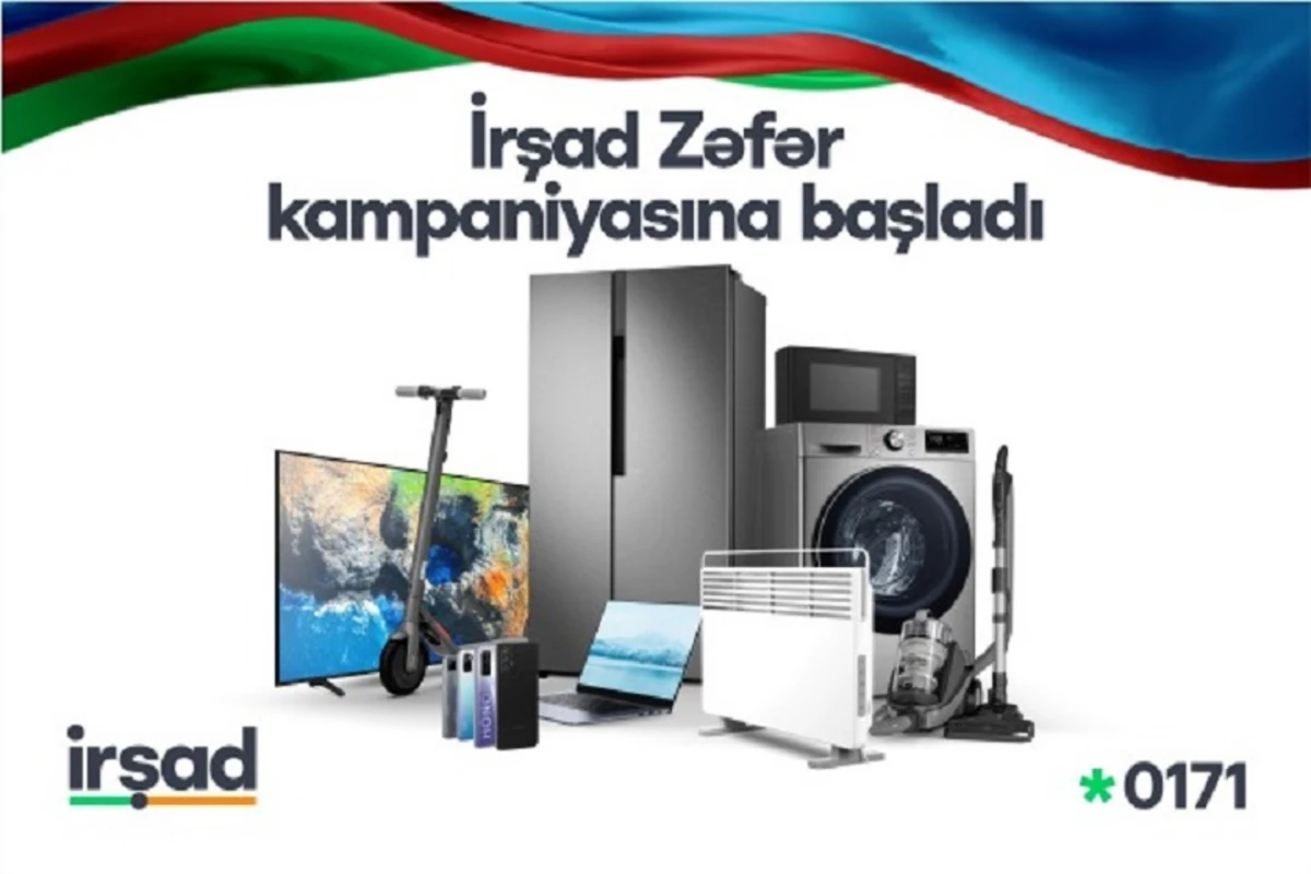 İrşaddan Zəfər gününə özəl kampaniya başladı İrşaddan Zəfər gününə özəl kampaniya başladı