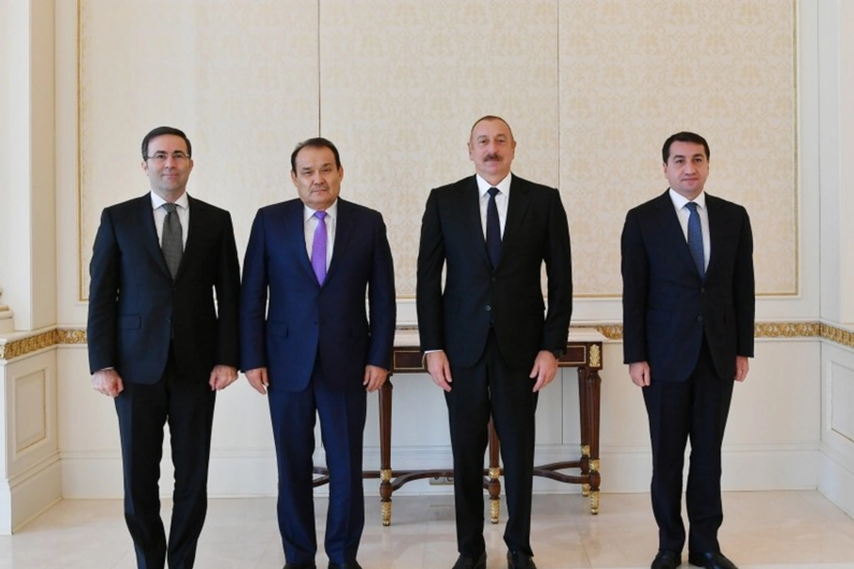 Azərbaycan Prezidenti Türk Şurasının Baş katibini qəbul edib - FOTO