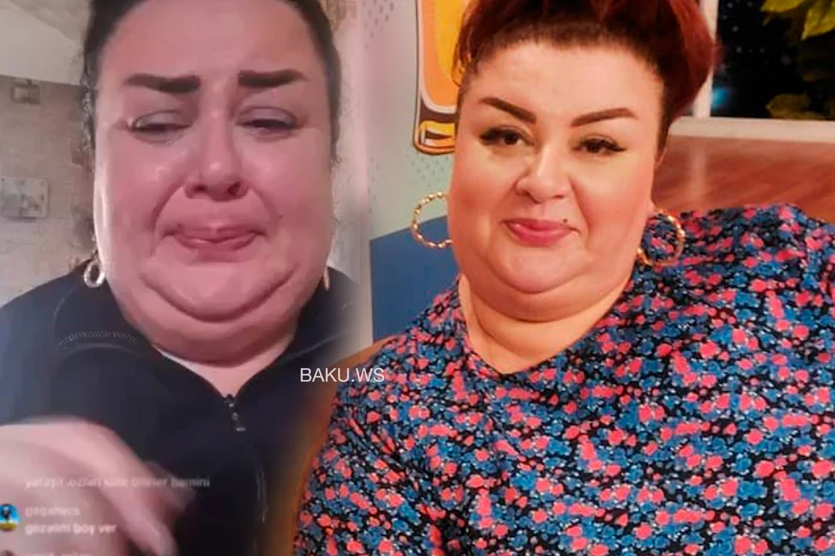 Xuraman Əlizadə nikah şəhadətnaməsini göstərib qarğış etdi - VİDEO