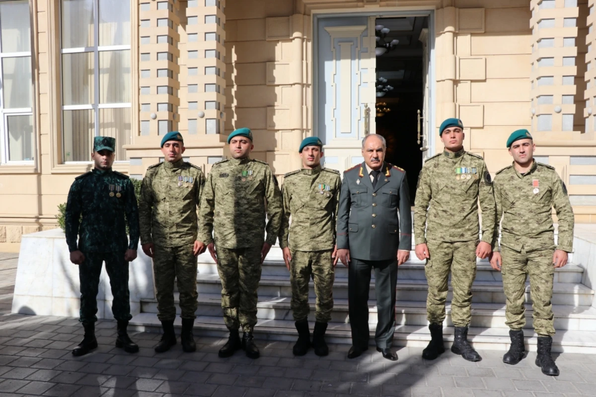Hərbi Prokurorluqda Vətən müharibəsinin iştirakçıları, o cümlədən qazilərlə görüş keçirilib - FOTO Hərbi Prokurorluqda Vətən müharibəsinin iştirakçıları, o cümlədən qazilərlə görüş keçirilib - FOTO