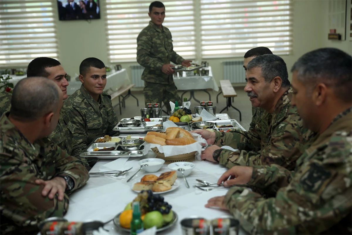 Zakir Həsənov, Bərxudarov hərbi hissənin açılışında - FOTO/VİDEO