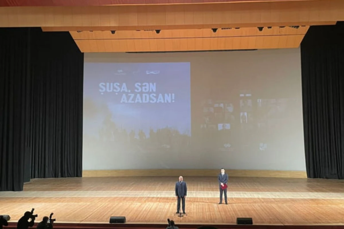 “Şuşa, sən azadsan!” və “Biz” filmləri təqdim olundu