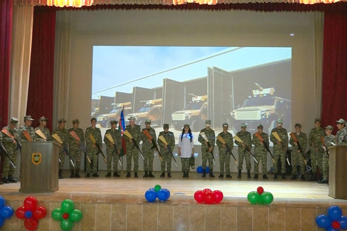 Naxçıvan Qarnizonu Qoşunlarında “Zəfər yolumuz” silsilə tədbirləri davam edir - VİDEO