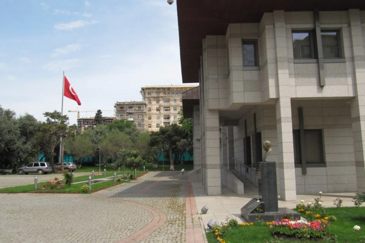 Türkiyə səfirliyi Azərbaycan Prezidentini və xalqını təbrik edib