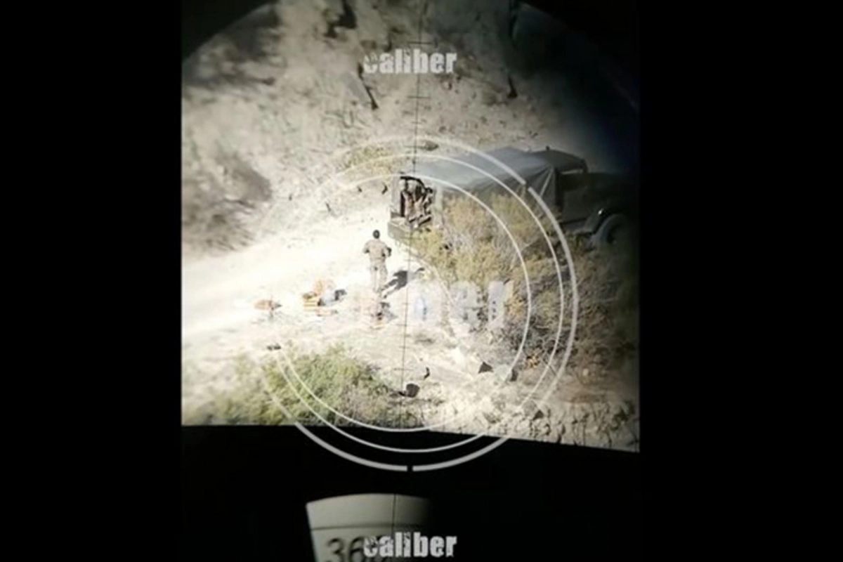 “Caliber”: Snayperlərimizin düşmən qüvvələrini məhvetmə görüntüləri - VİDEO