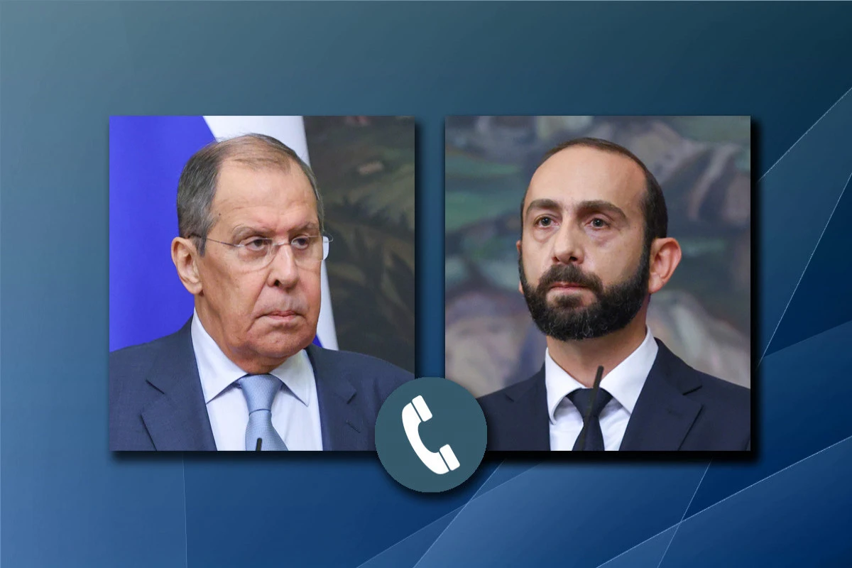 Rusiya və Ermənistan XİN başçıları arasında telefon danışığı olub