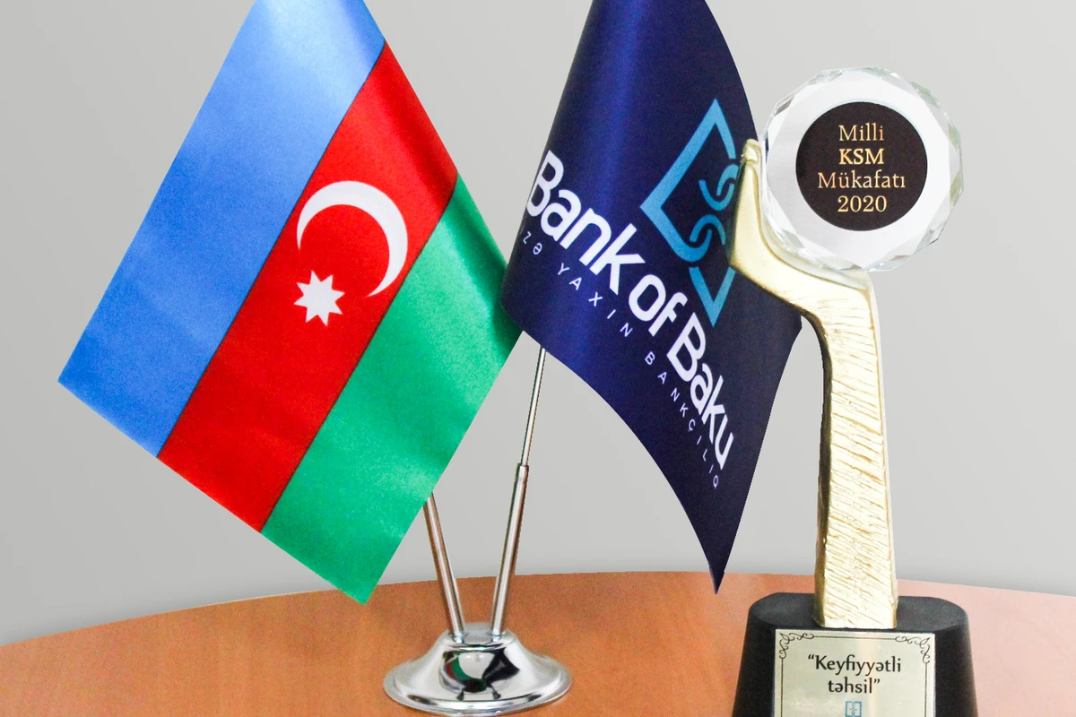 Bank of Baku “Milli KSM Mükafatı 2020”nin qalibi oldu!