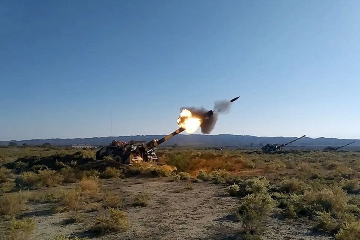 Подразделения ракетно-артиллерийских войск Азербайджана выполнили боевые стрельбы - ВИДЕО