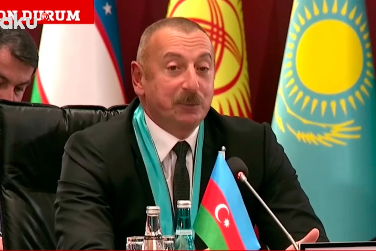 İlham Əliyev: “Türk dünyası Ali nişanını aldığım üçün böyük qürur hissi keçirirəm”
