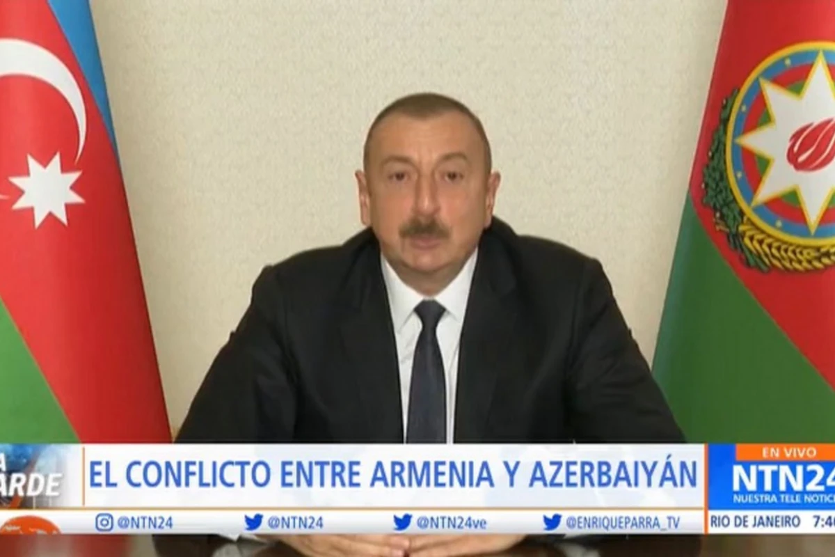 Kolumbiya televiziyasında Azərbaycanın Vətən müharibəsindəki zəfərindən danışılıb