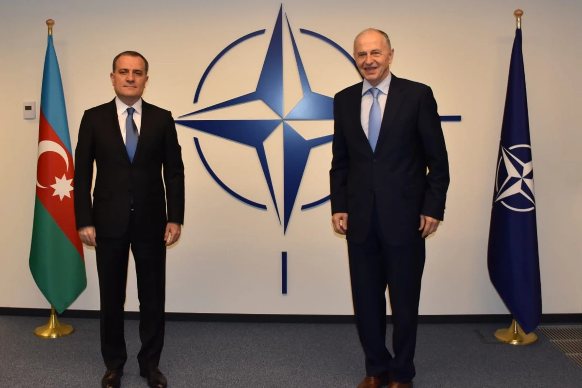 Ceyhun Bayramov NATO Baş katibinin müavini ilə görüşüb - FOTO