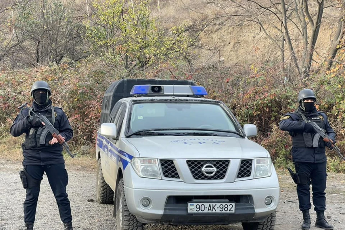 Azərbaycan polisi işğaldan azad olunan bütün ərazilərdə təhlükəsizliyin keşiyindədir - FOTO