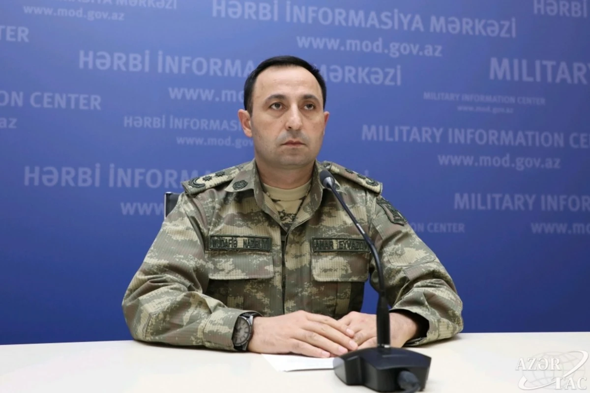 Минобороны Азербайджана провело брифинг в связи с ситуацией на границе - ВИДЕО