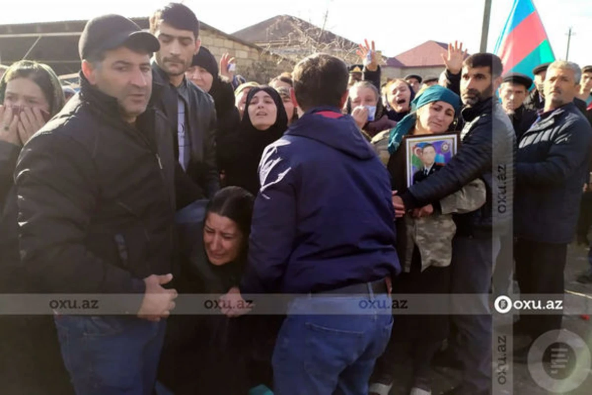 Şəhid Orxan Cabbarov dəfn edilib - FOTO/VİDEO
