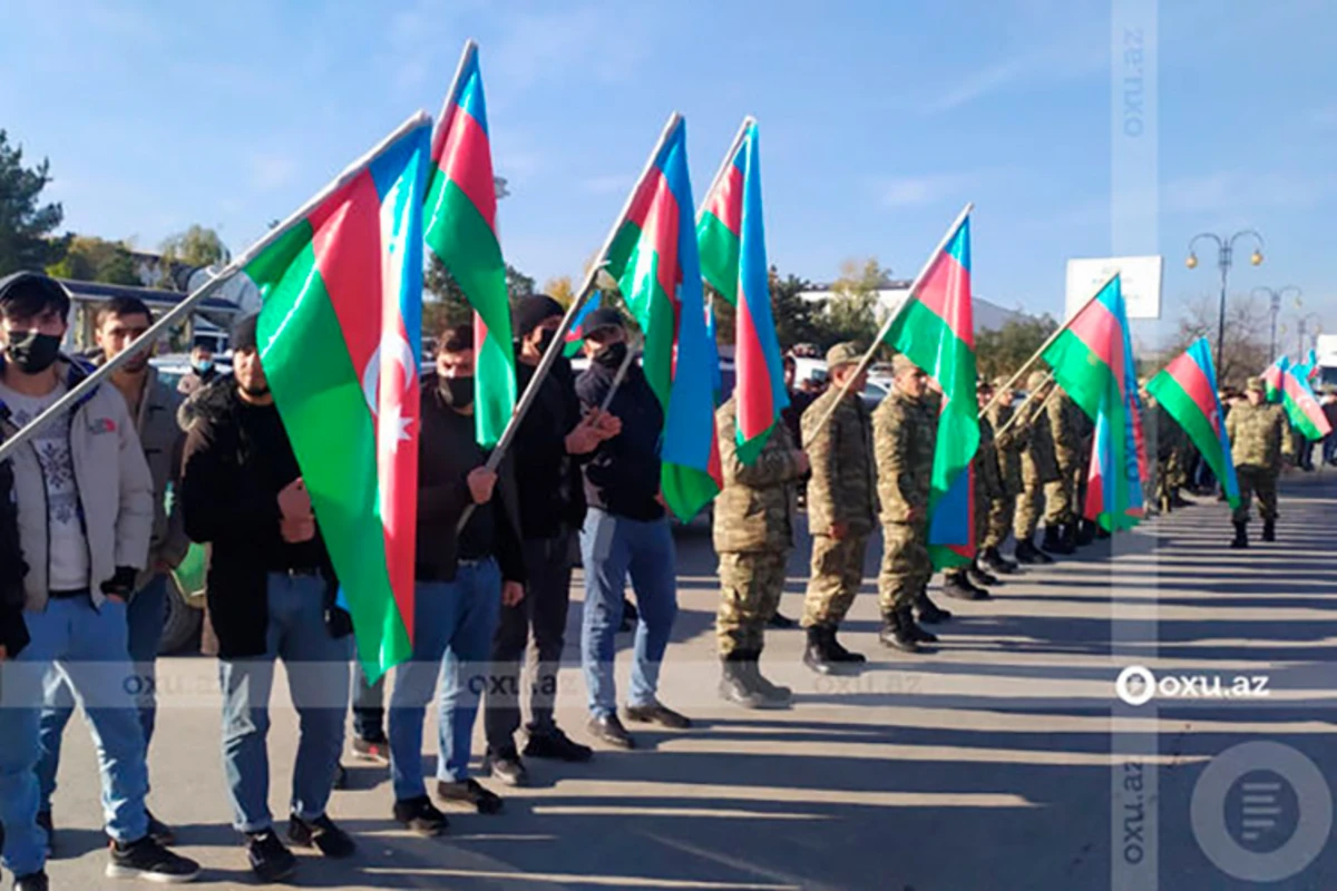 В Губе похоронен военнослужащий, погибший в результате армянской провокации - ВИДЕО