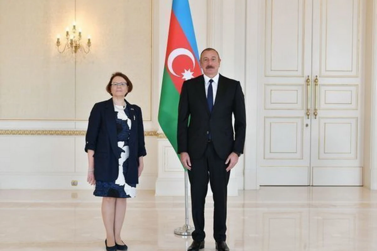 Ильхам Алиев принял верительные грамоты новоназначенного посла Финляндии