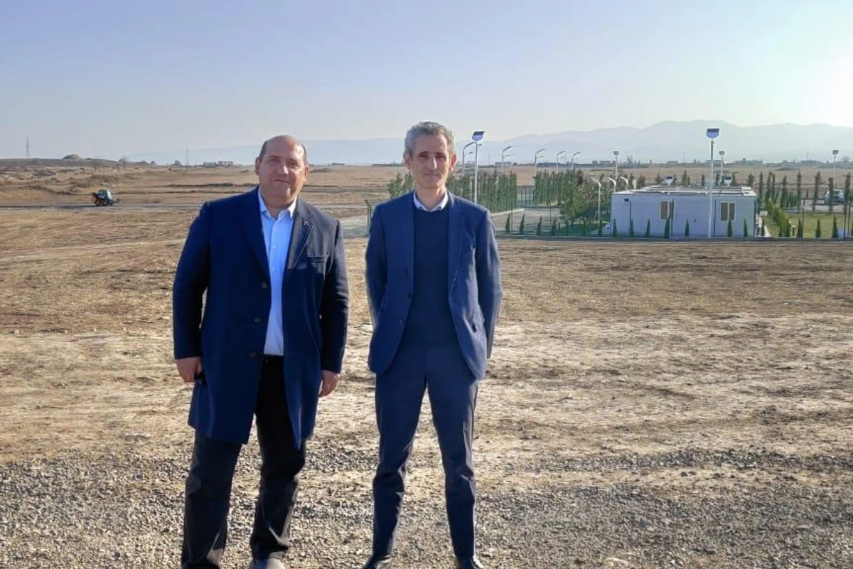Fransa səfiri Ağdamda - FOTO