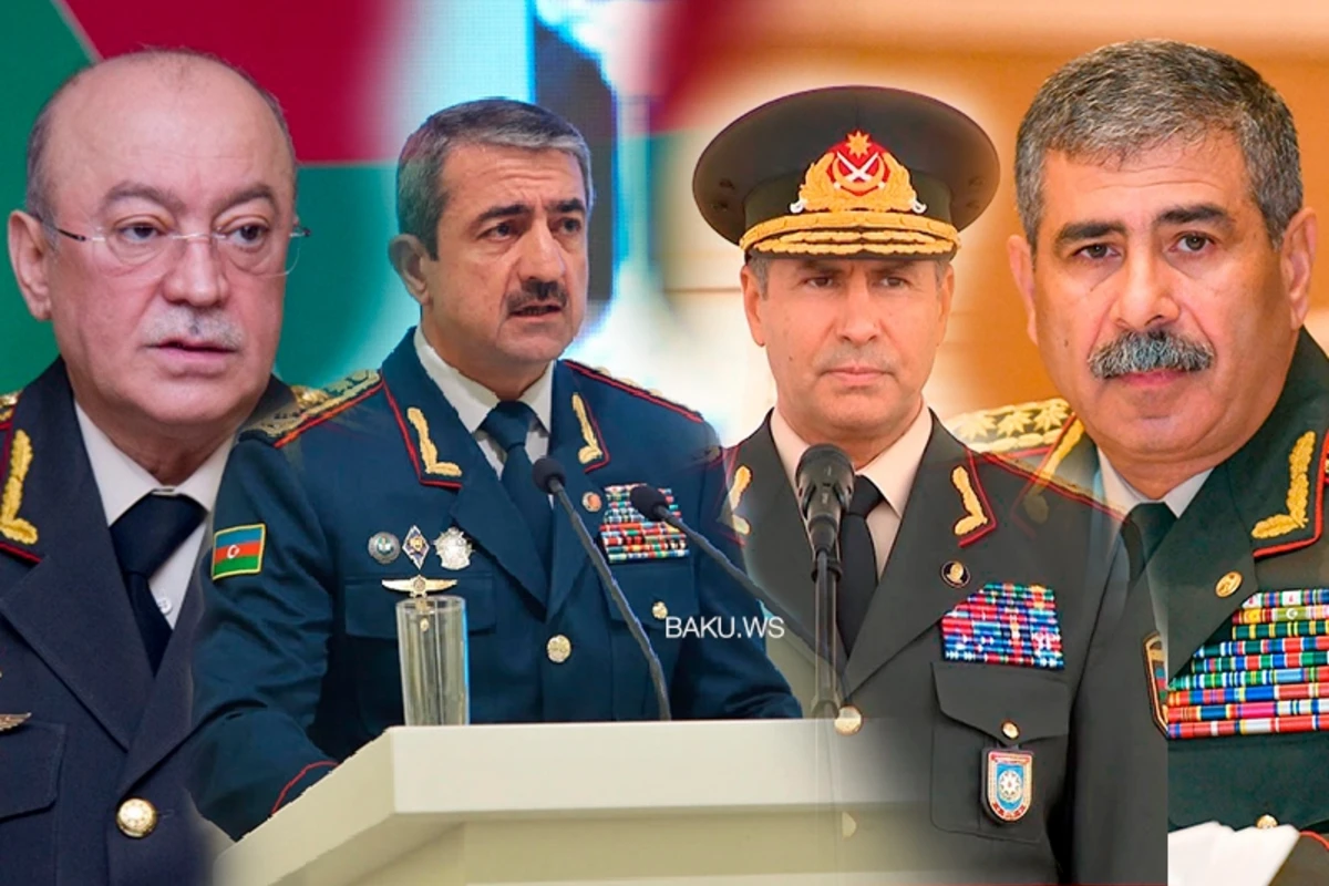 Azərbaycanın vəzifədə olan general-polkovnikləri - SİYAHI