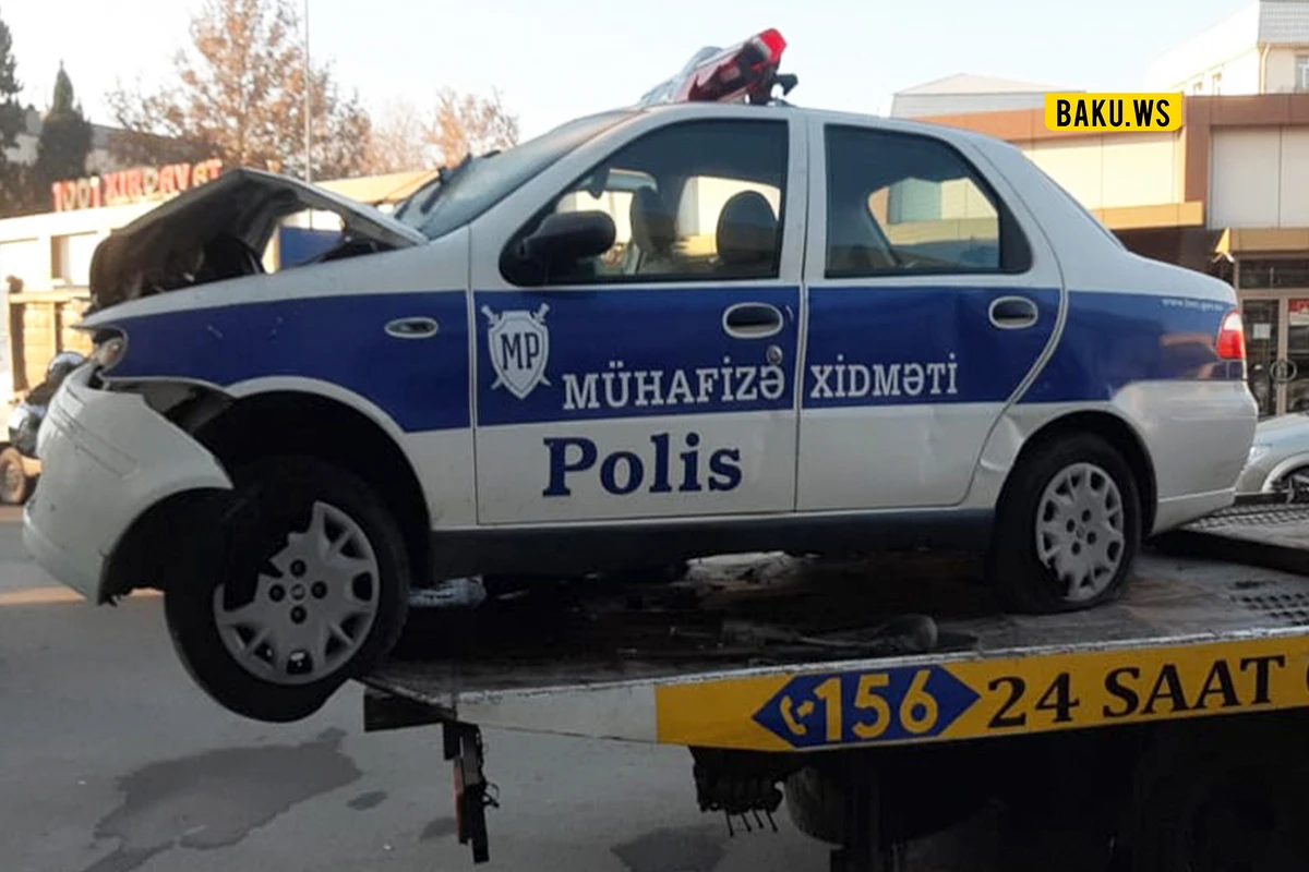 Qəza zamanı ağır yaralanan polis əməkdaşının xəstəxanadan görüntüləri yayıldı - VİDEO