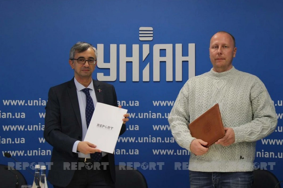 “Report” ilə UNİAN arasında əməkdaşlıq memorandumu imzalandı - FOTO