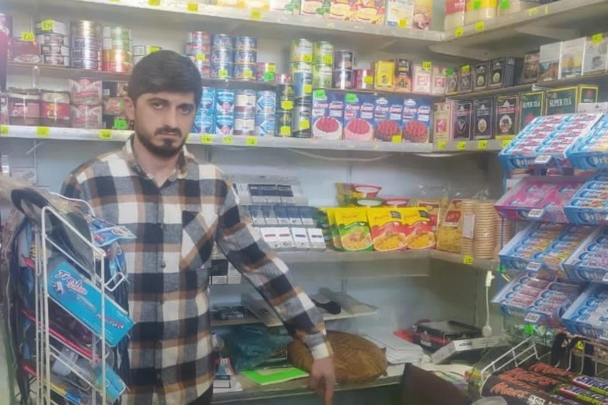 Ərzaq mağazasında “patı” satan şəxs tutulub - FOTO