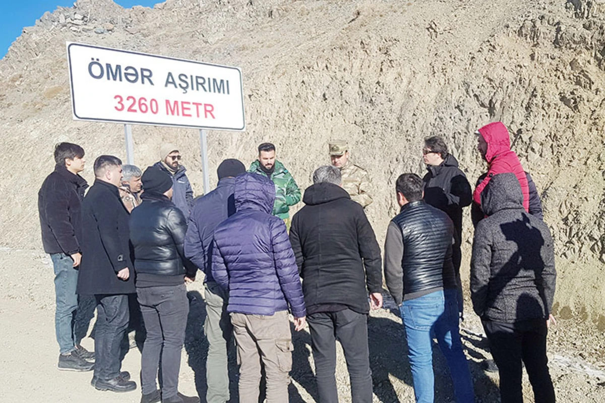 Media nümayəndələrinin Kəlbəcərə səfəri təşkil edilib - FOTO
