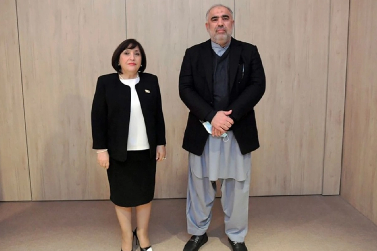Sahibə Qafarova pakistanlı həmkarı ilə görüşdü