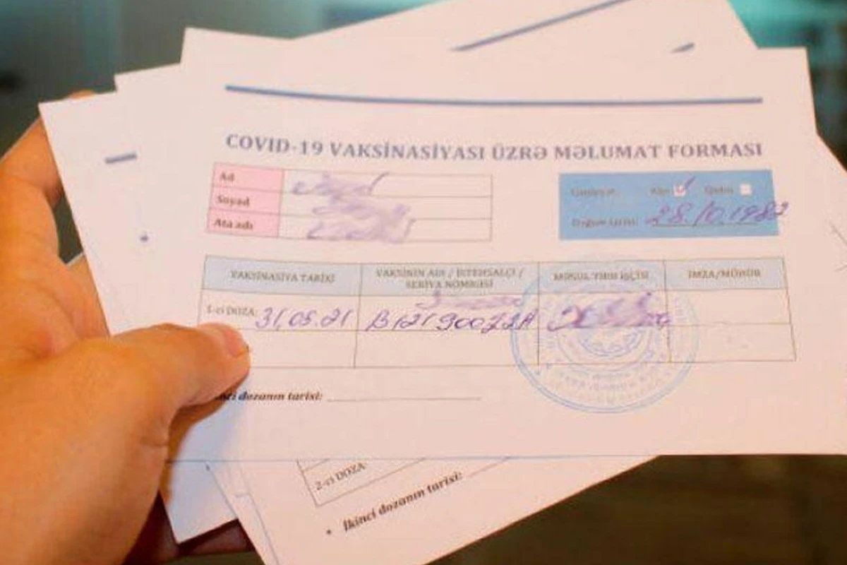 Bu hallarda COVID-19 sertifikatını ala bilməyəcəksiniz